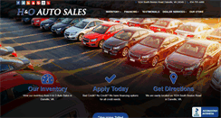 Desktop Screenshot of handoautosales.com